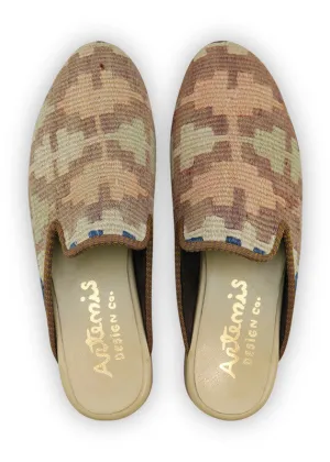 Men's Kilim Slippers - Size 10