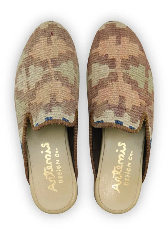 Men's Kilim Slippers - Size 10
