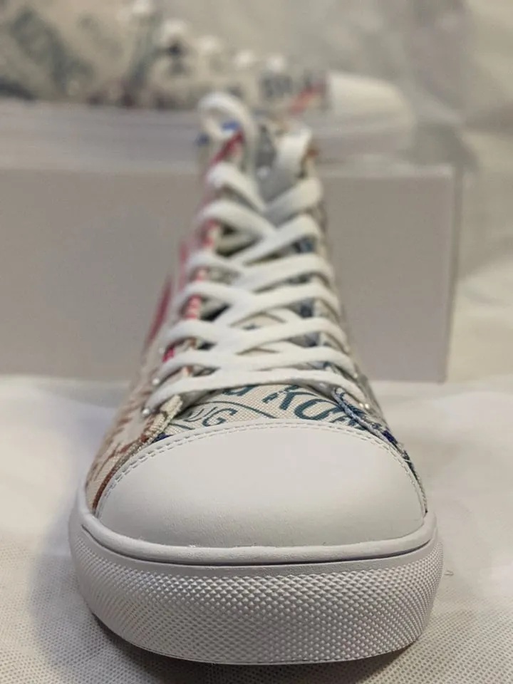 Men’s Passport Stamps Shoes (Light)