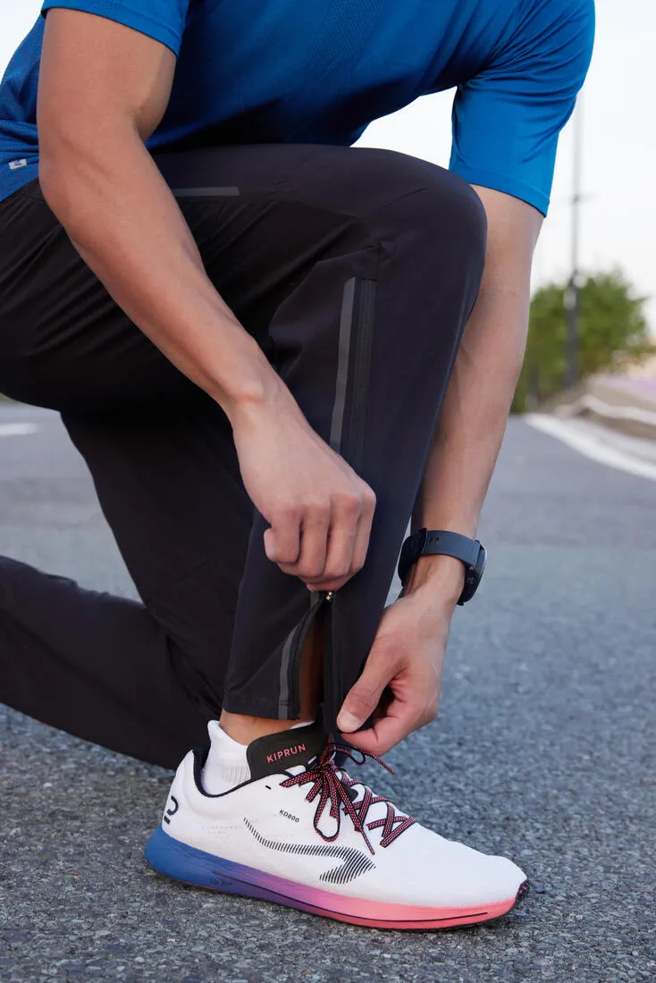 Men's Running Lightweight Trousers - KIPRUN Run 500 Light - Black