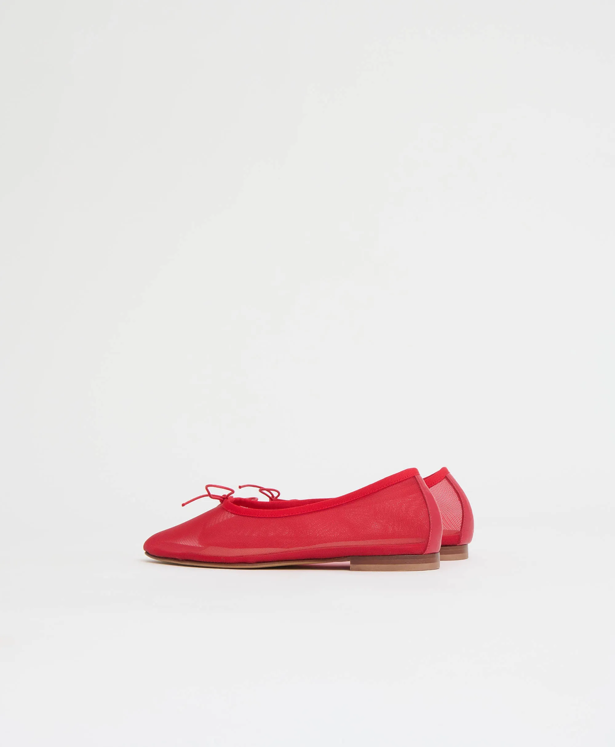 Mesh Dream Ballerina - Bright Red