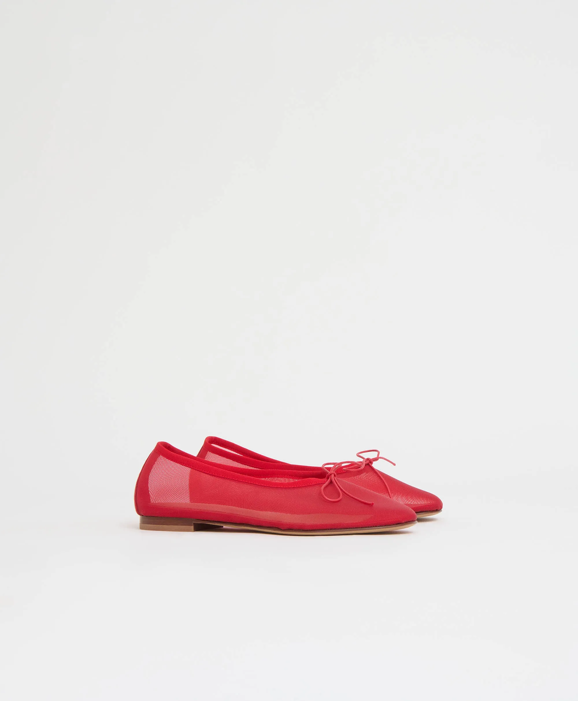 Mesh Dream Ballerina - Bright Red