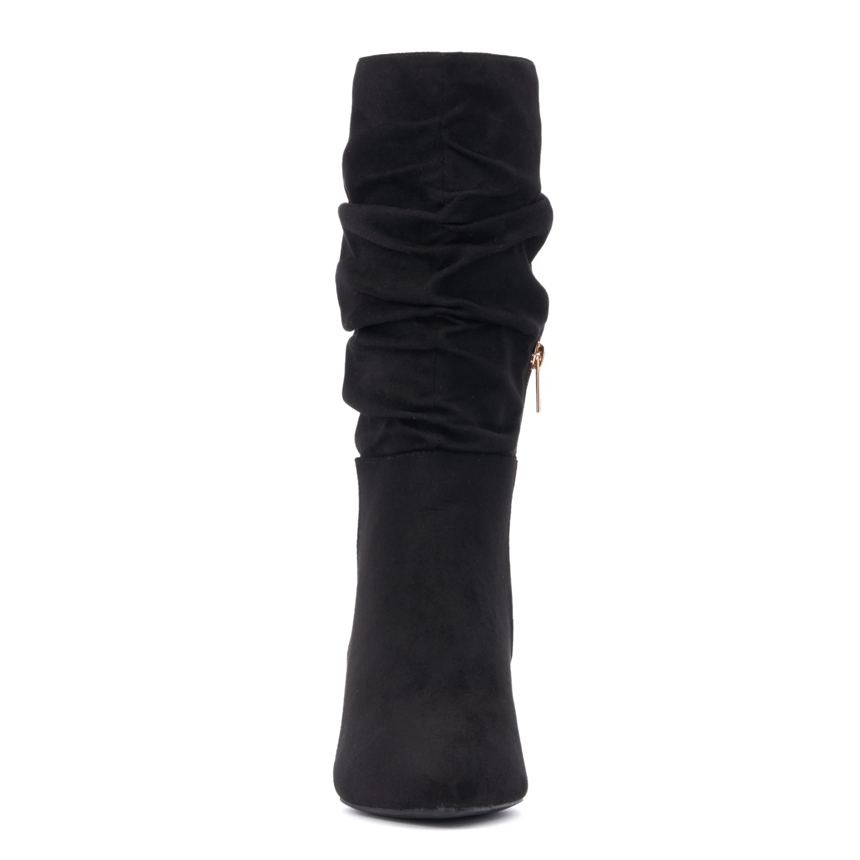 Mette Ruched Pointy Boots
