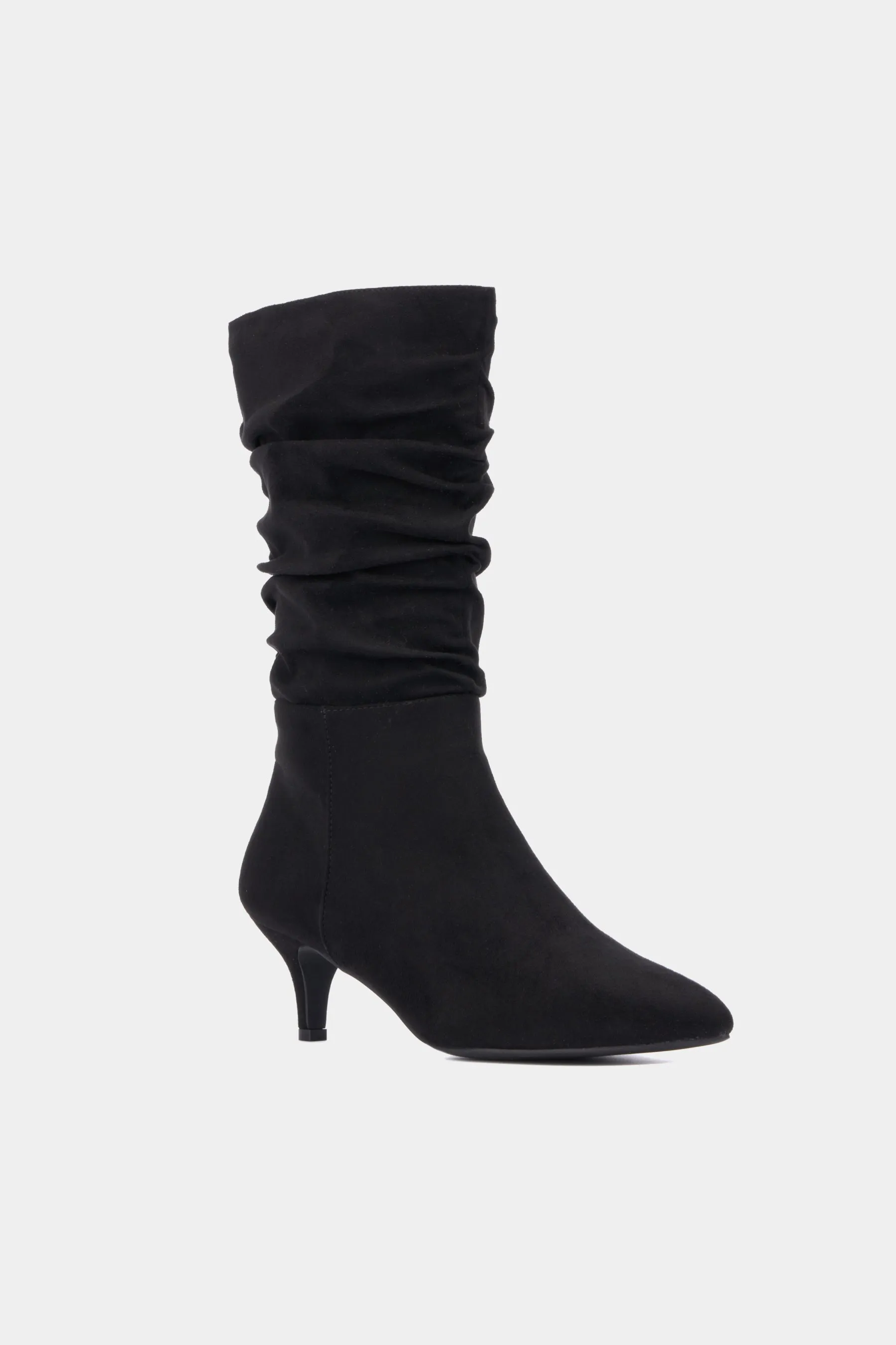 Mette Ruched Pointy Boots