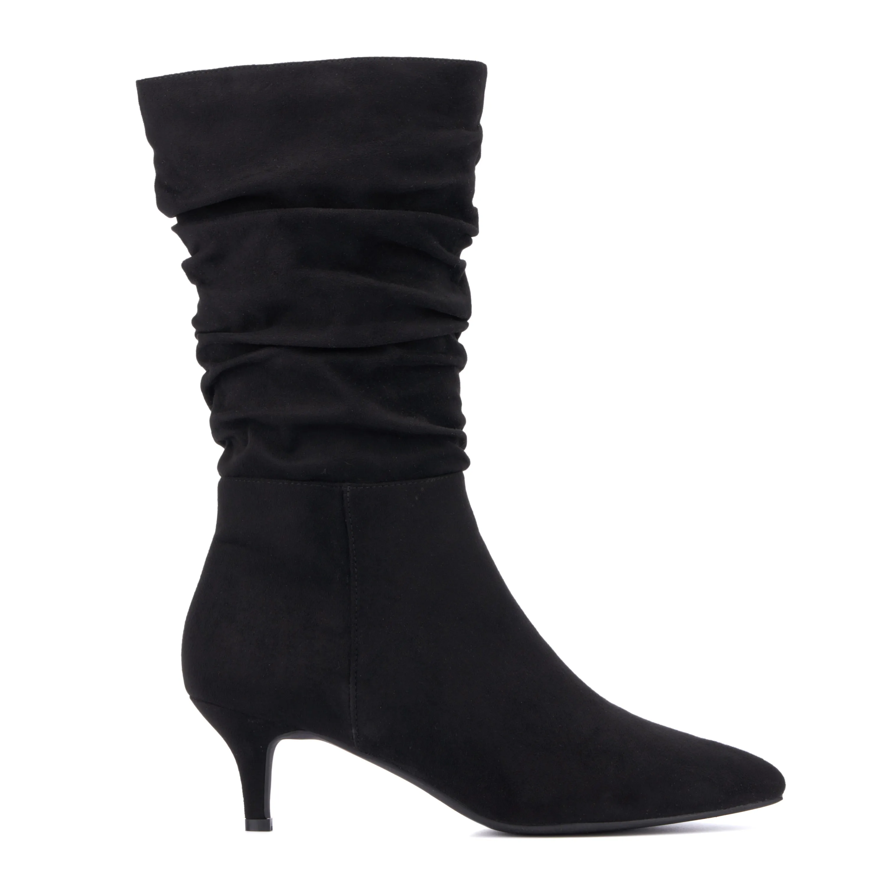 Mette Ruched Pointy Boots