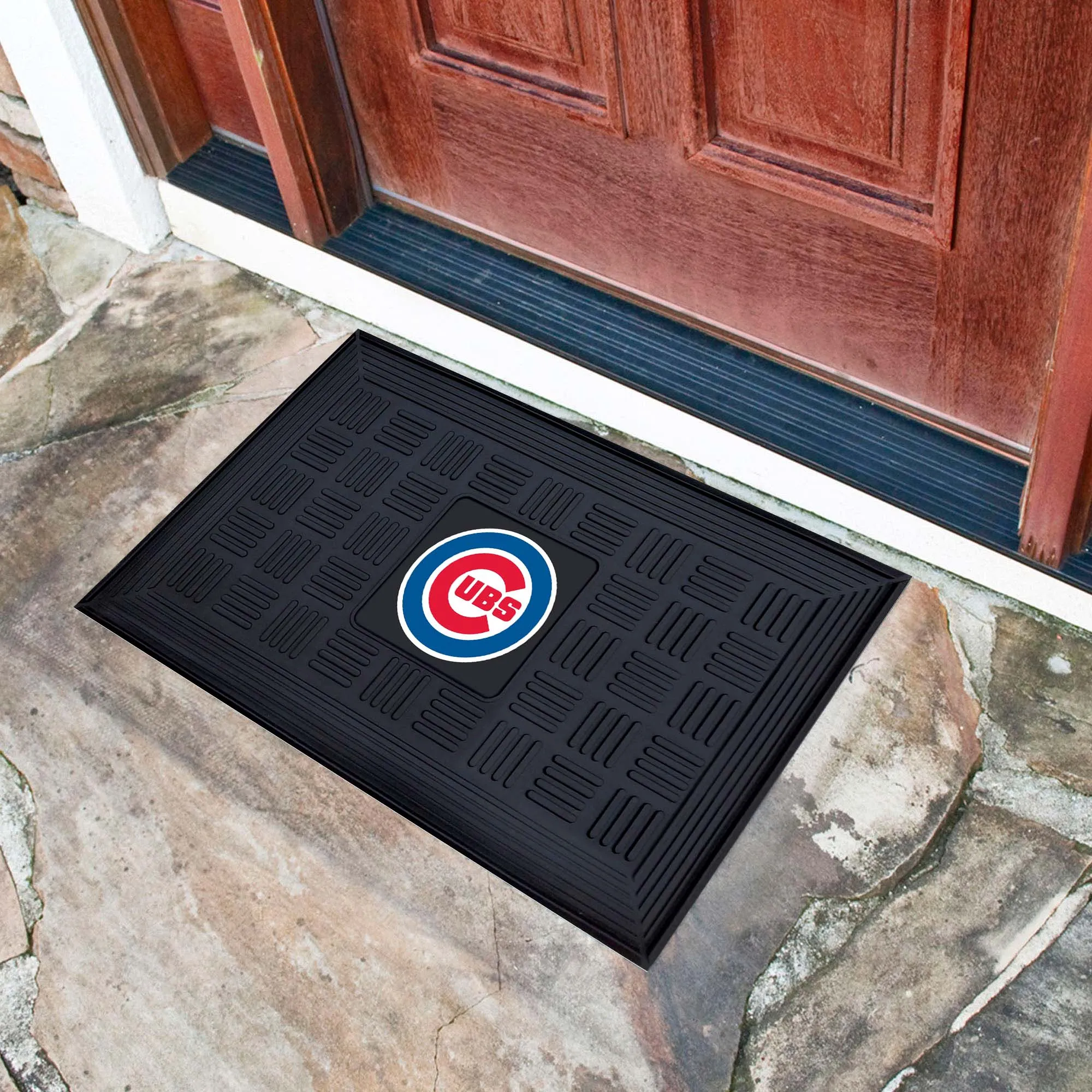 MLB - Chicago Cubs Medallion Door Mat