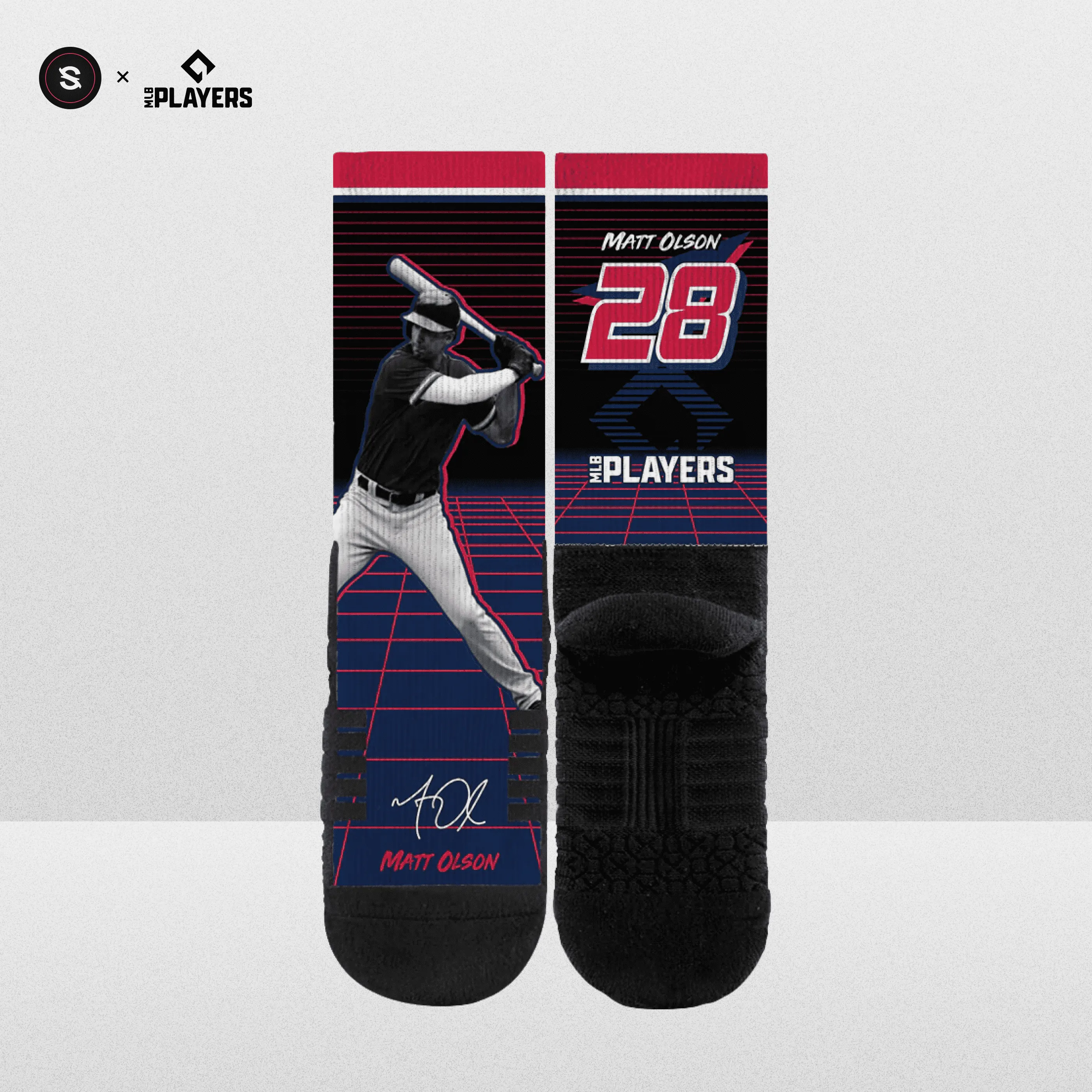 MLBPA Premium Crew Sock ('23 Synthwave)