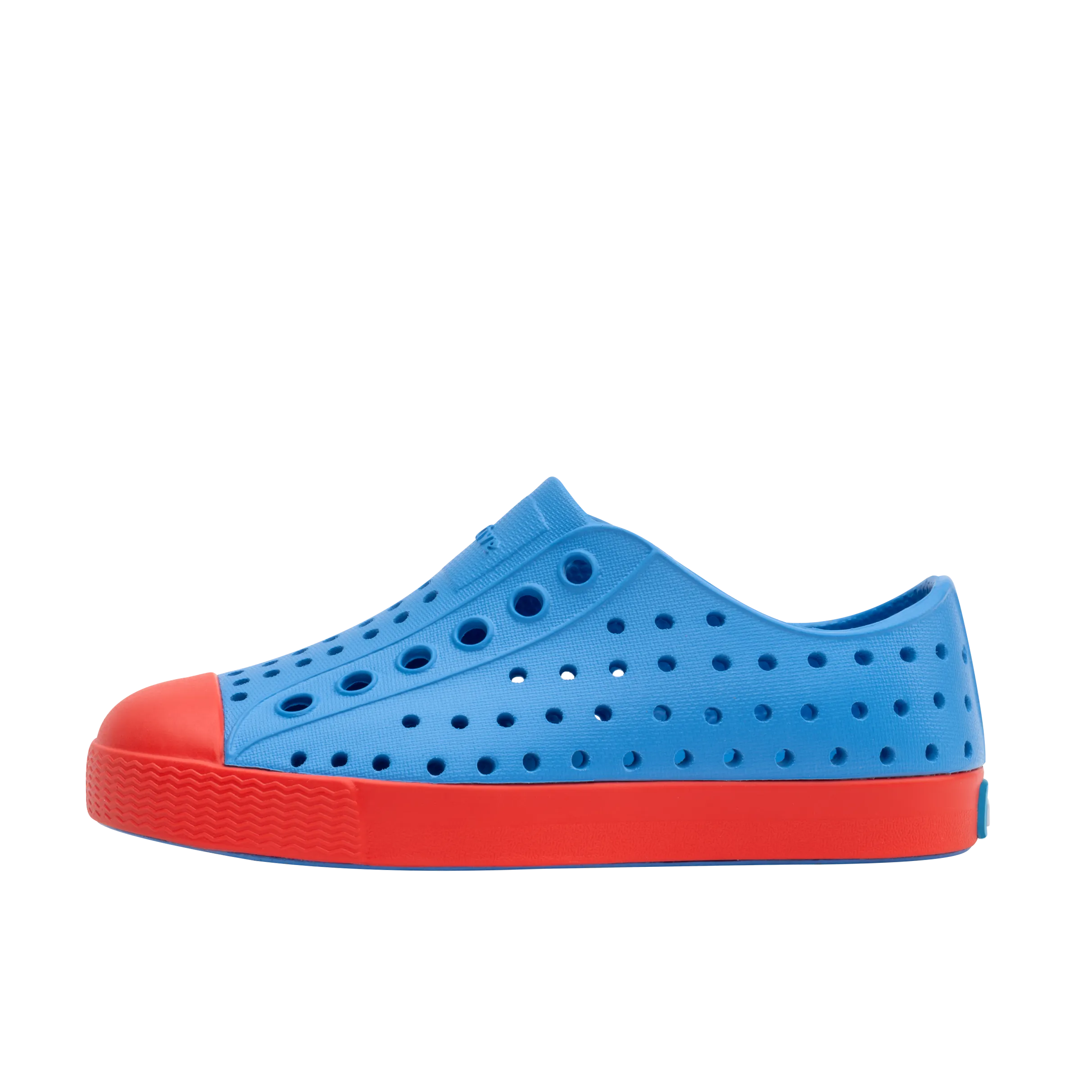Native Jefferson Shoes - Resting Blue / Hyper Red