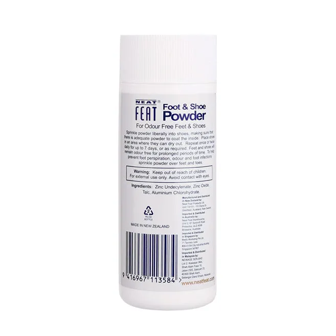 Neat Feat Foot & Shoe Powder 125g