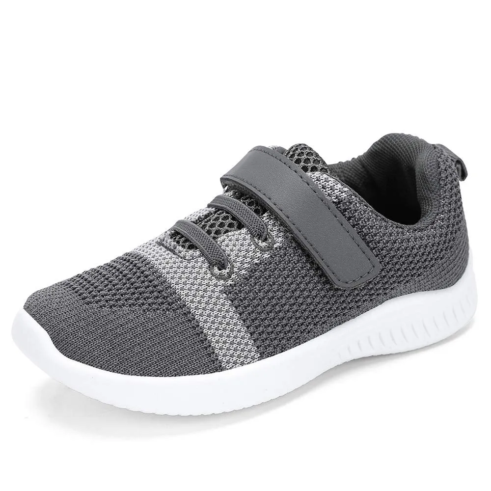 nerteo Toddler Shoes Boys Kids Running Sneakers | Breathable, Lightweight. Machin Washable Dark Grey 8 M US Toddler
