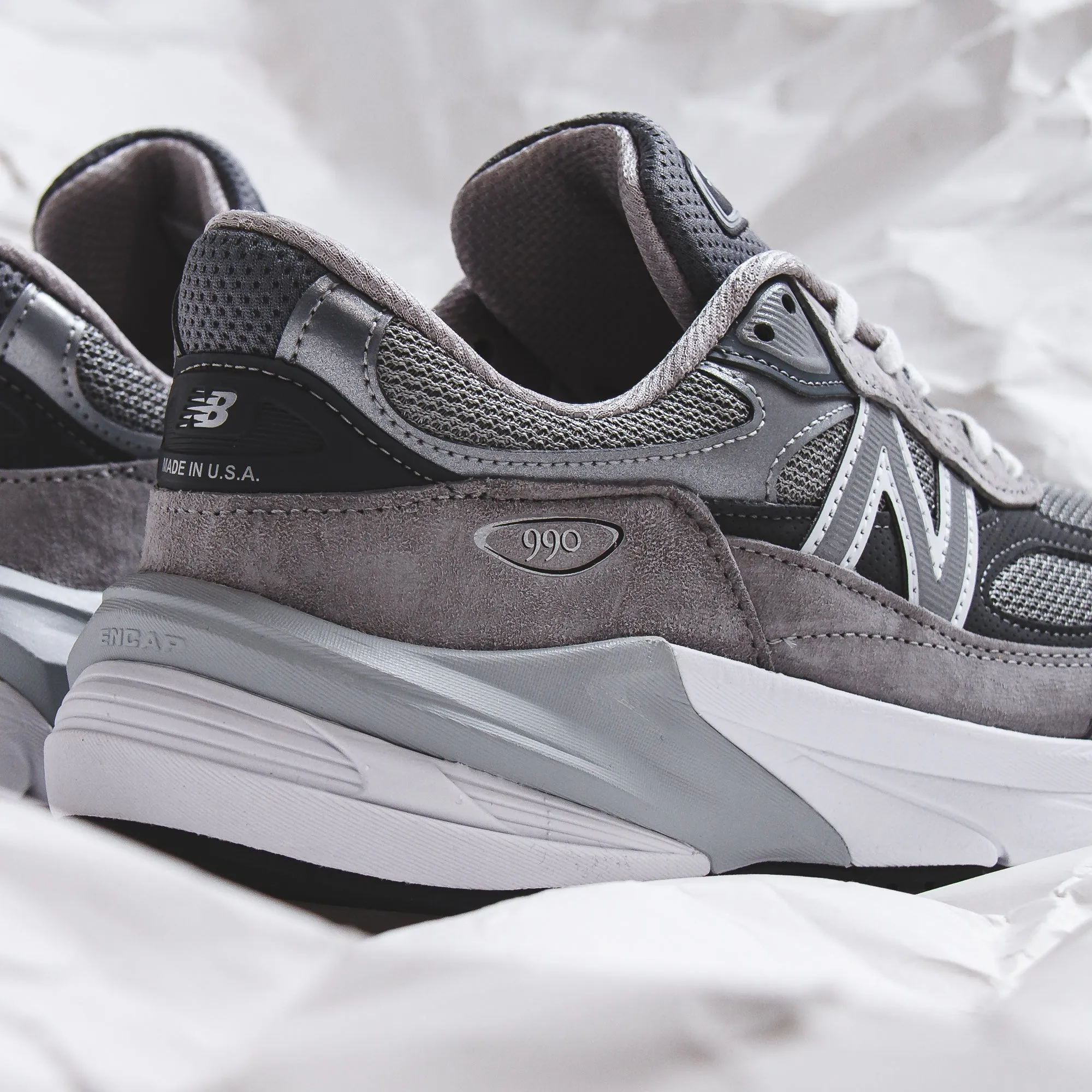 New Balance 990v6 Made In USA Grey Men M990GL6