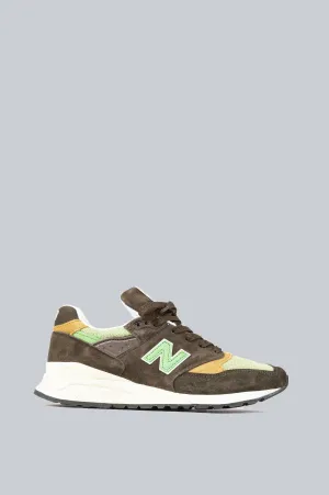 NEW BALANCE 998 MIU BROWN GREEN