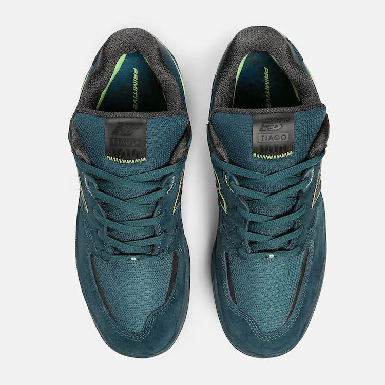 New Balance Numeric x PRIMITIVE 1010 Tiago Lemos Deep Teal/Lime Green Shoes