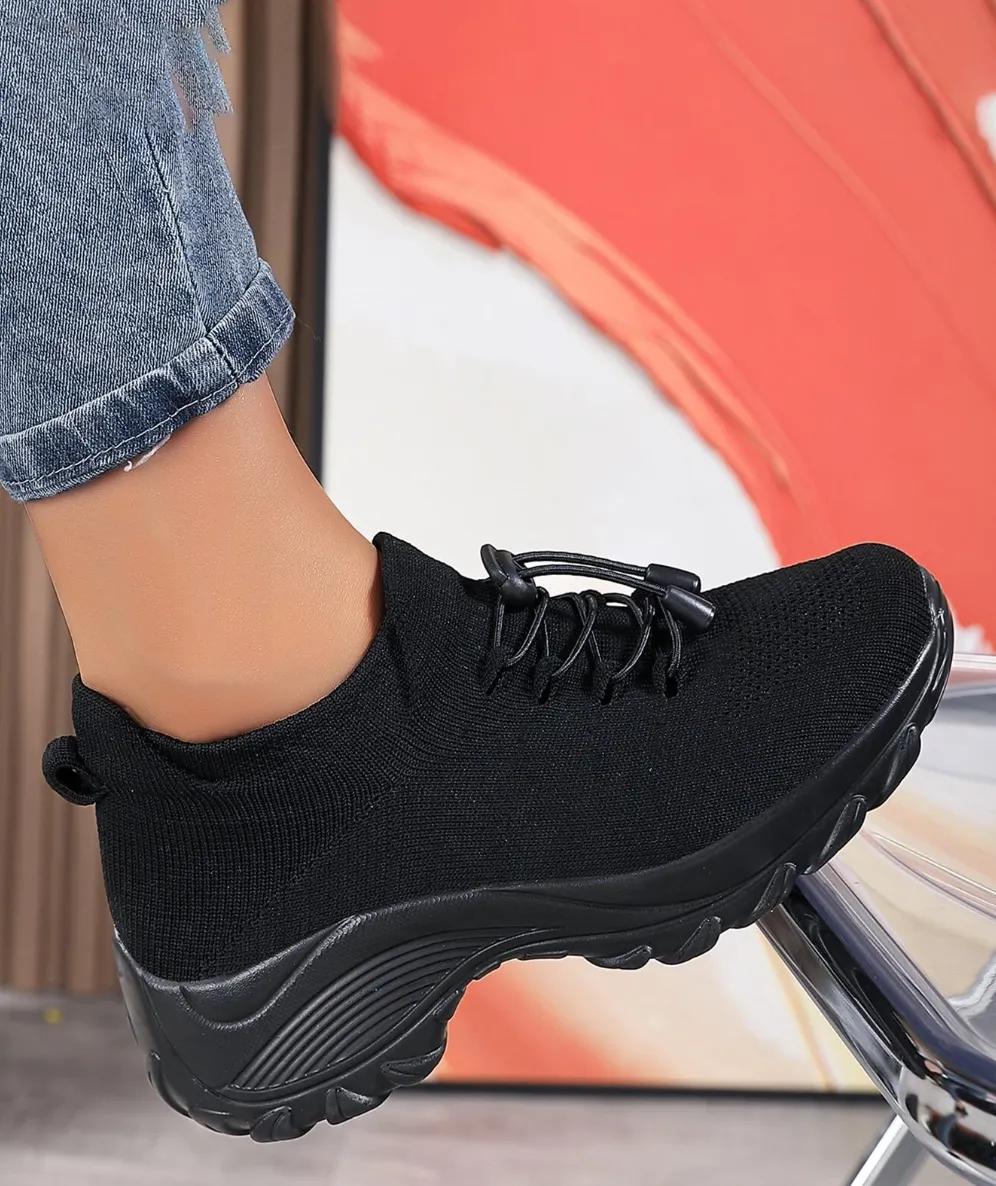New OrthoFit Comfort Shoes Women's Sz 9.5 Black ! OrthoFit Shoes are The Ultimate Footwear Solution Proven to Enhance Comfort and Alleviate Pain