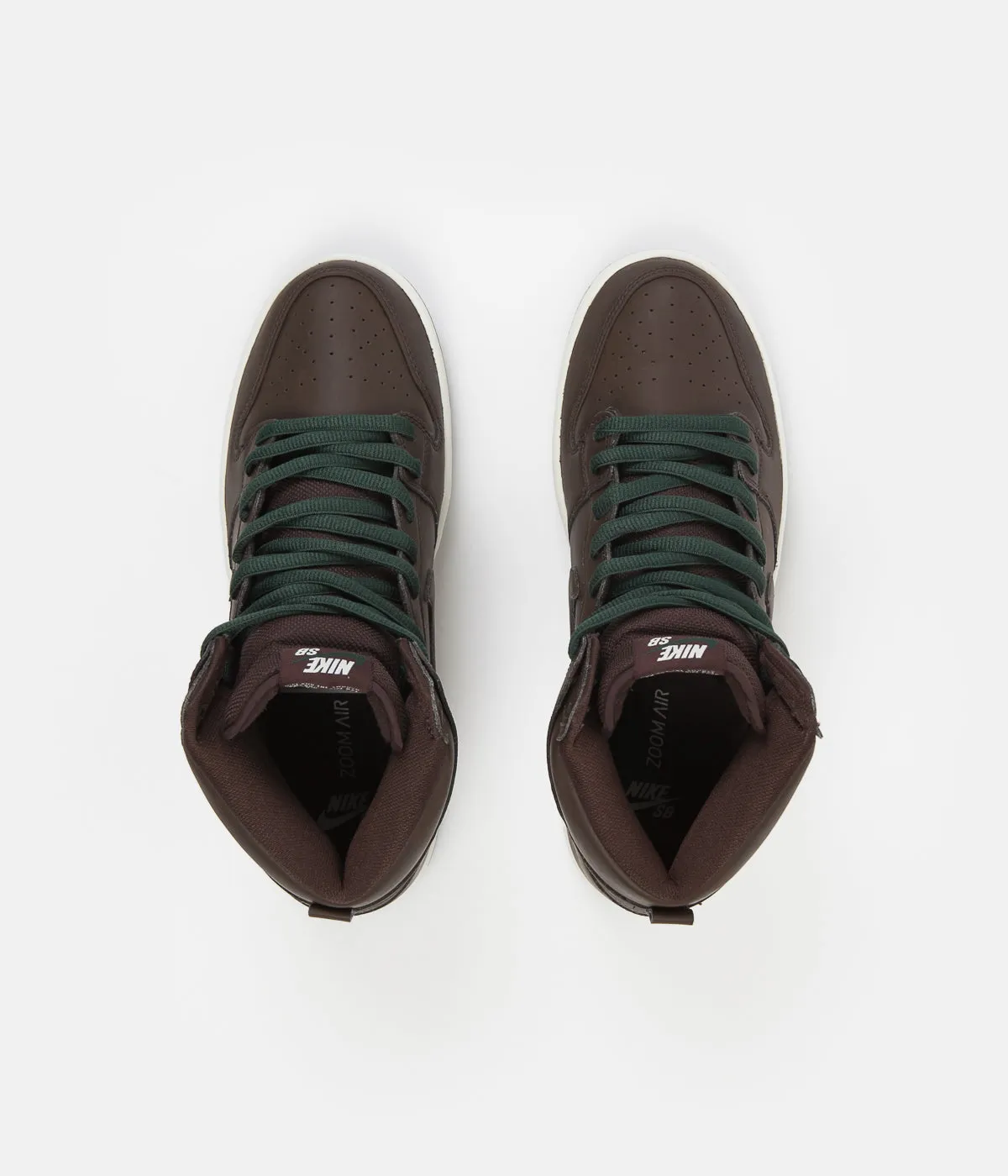 Nike SB Dunk High Pro 'Vegan' Shoes - Baroque Brown / Baroque Brown - Sail - Fir