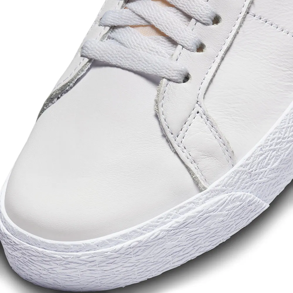 Nike SB Orange Label Zoom Blazer Mid ISO Shoes White/Court Purple-White-Gum Light Brown