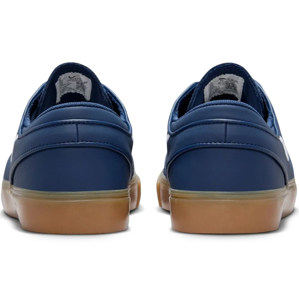 Nike SB Orange Label Zoom Janoski OG  ISO Shoes Navy/White-Navy-Gum Light Brown