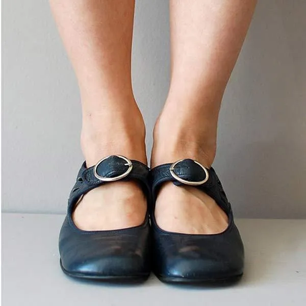 Opal orthopedic shoes: vintage round-toe style