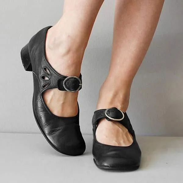 Opal orthopedic shoes: vintage round-toe style