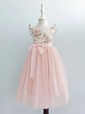 Peach Blossom Tutu Dress