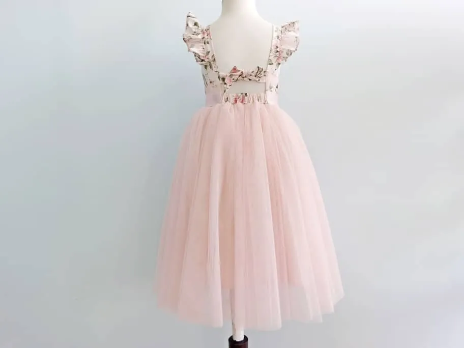 Peach Blossom Tutu Dress