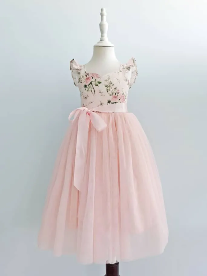 Peach Blossom Tutu Dress