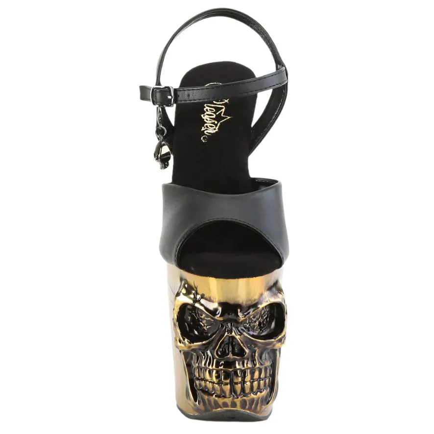 Pleaser Rapture 809-LT Brass Shoes