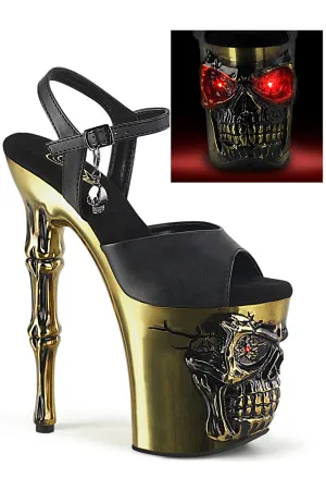 Pleaser Rapture 809-LT Brass Shoes