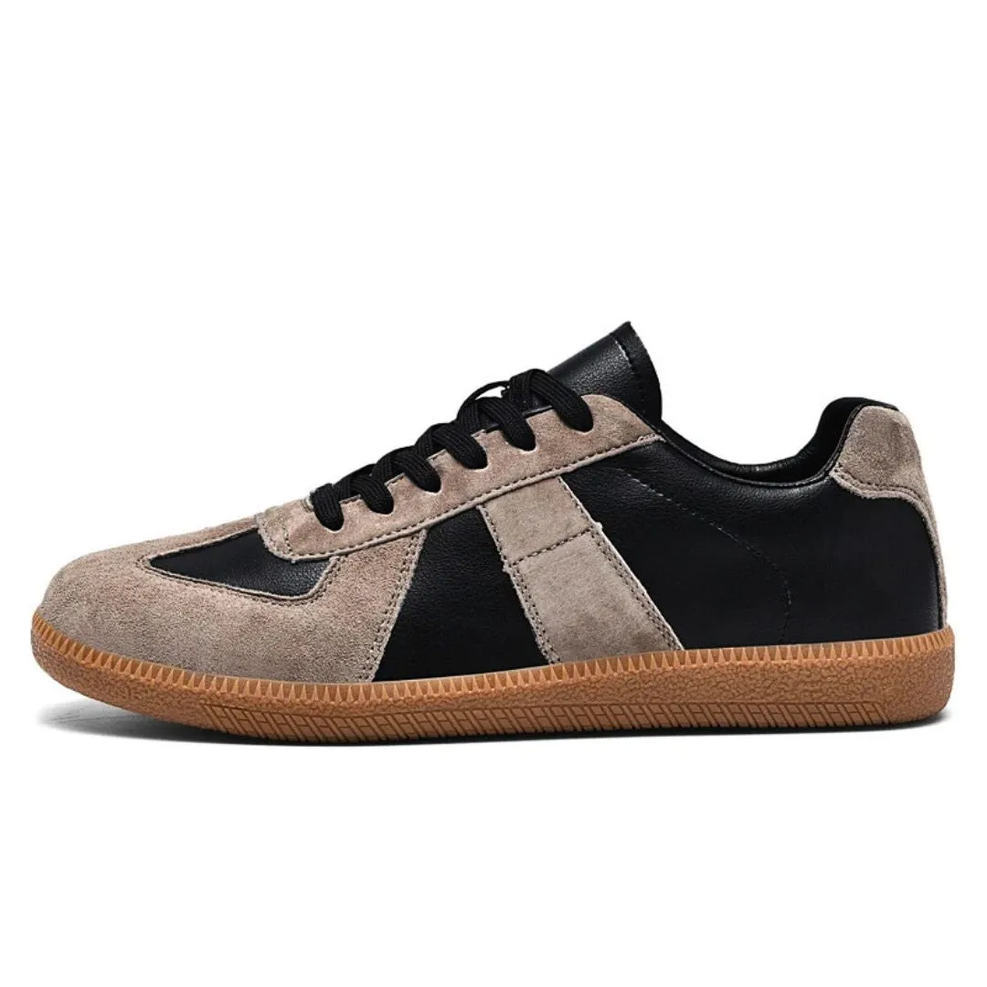 Premium Leather   Suede Sneakers
