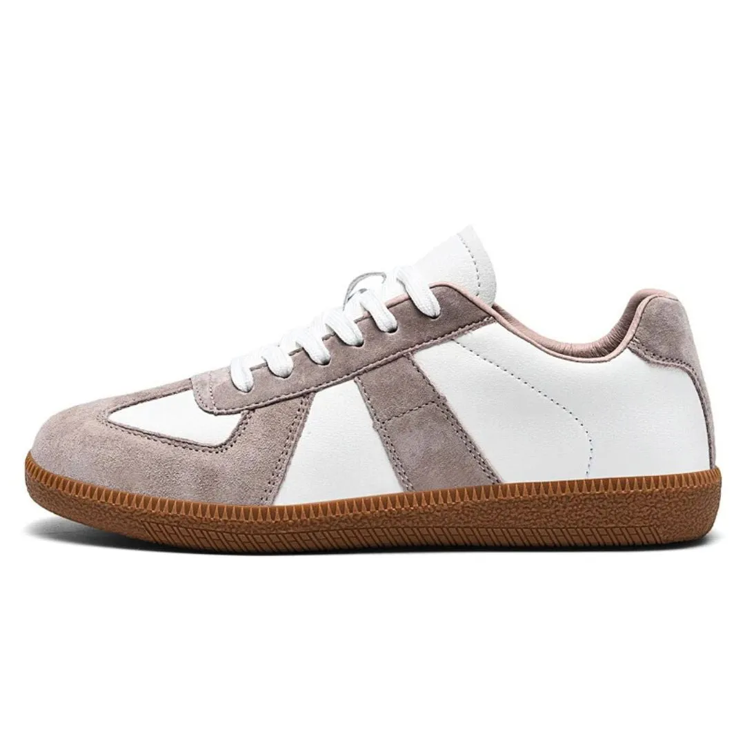 Premium Leather   Suede Sneakers