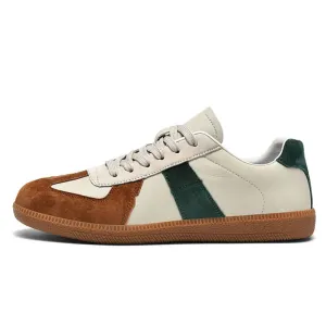 Premium Leather   Suede Sneakers
