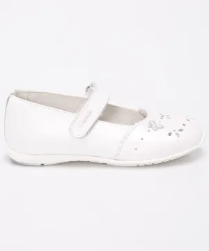 Primigi Off White Leather Mary Janes
