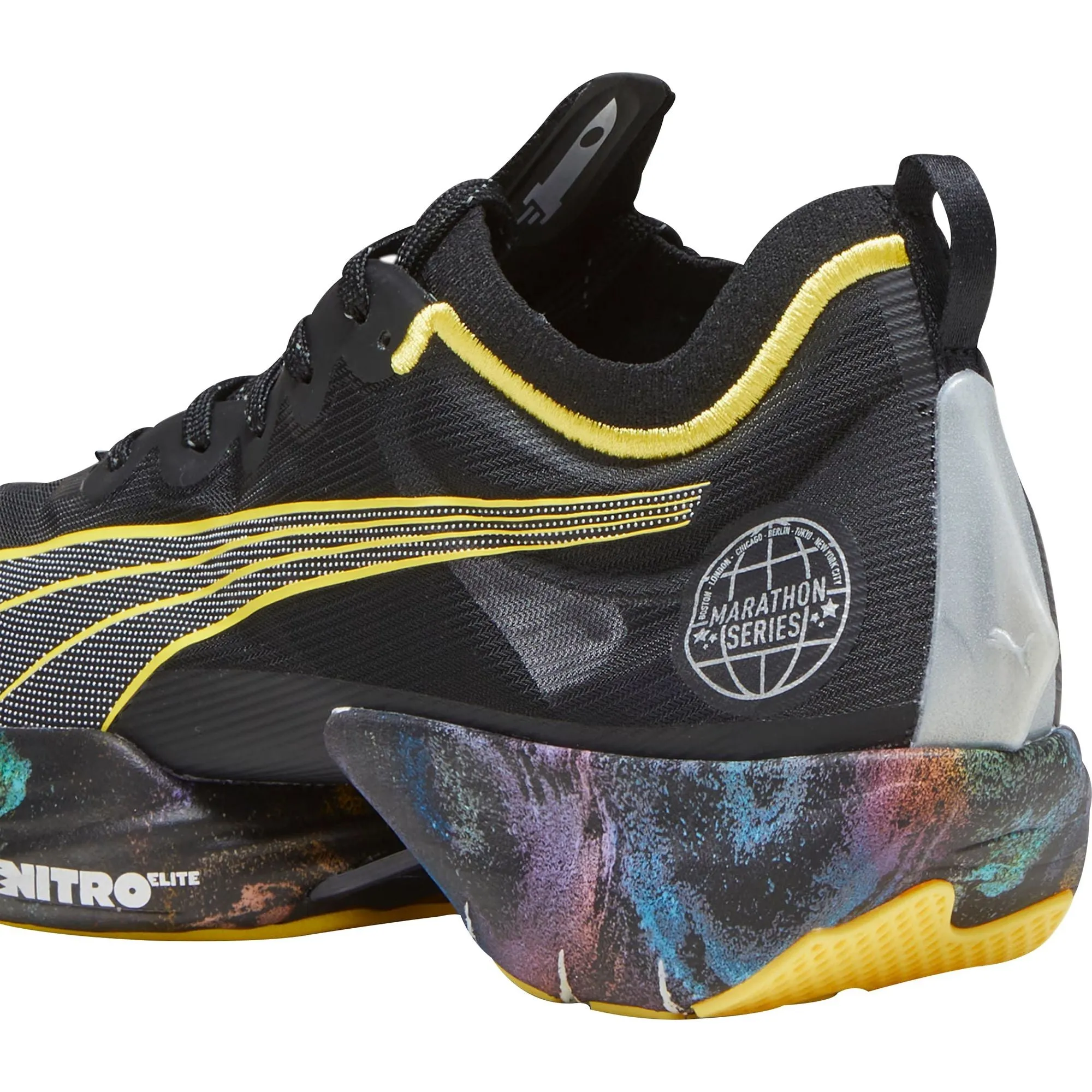 Puma Fast-R Nitro Elite Mens Running Shoes - Black
