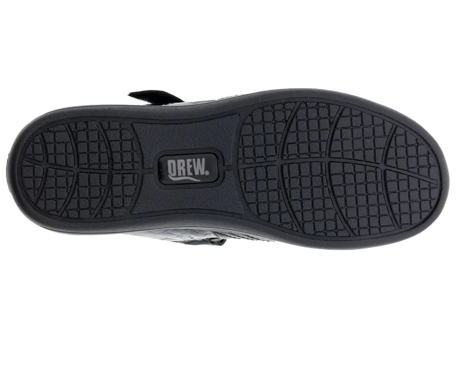 ROSE Black Croc Patent Leather