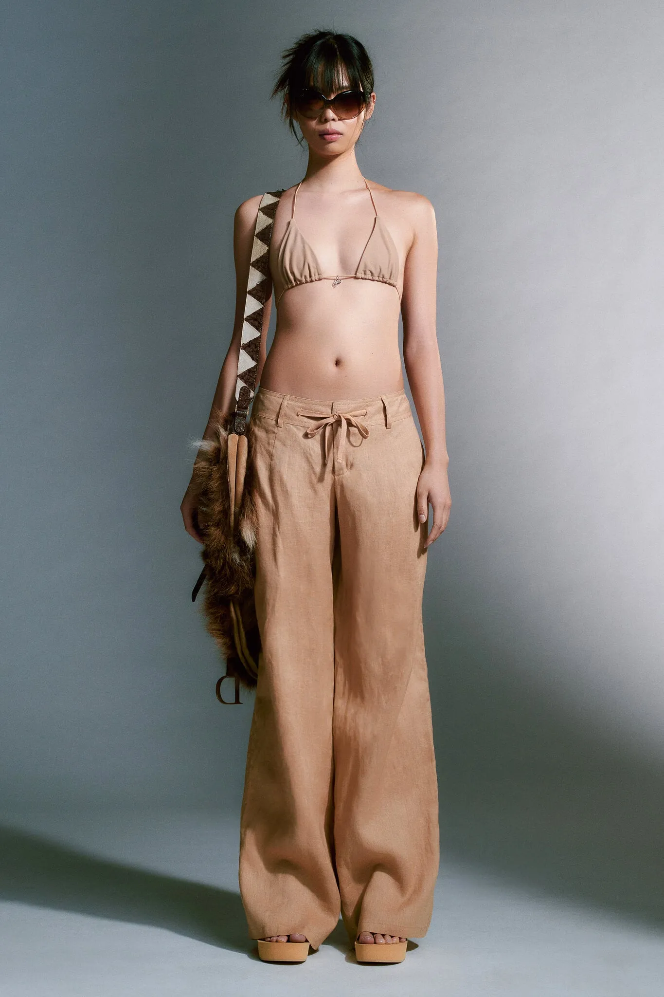 ROWANN PANT - BEIGE : TAN