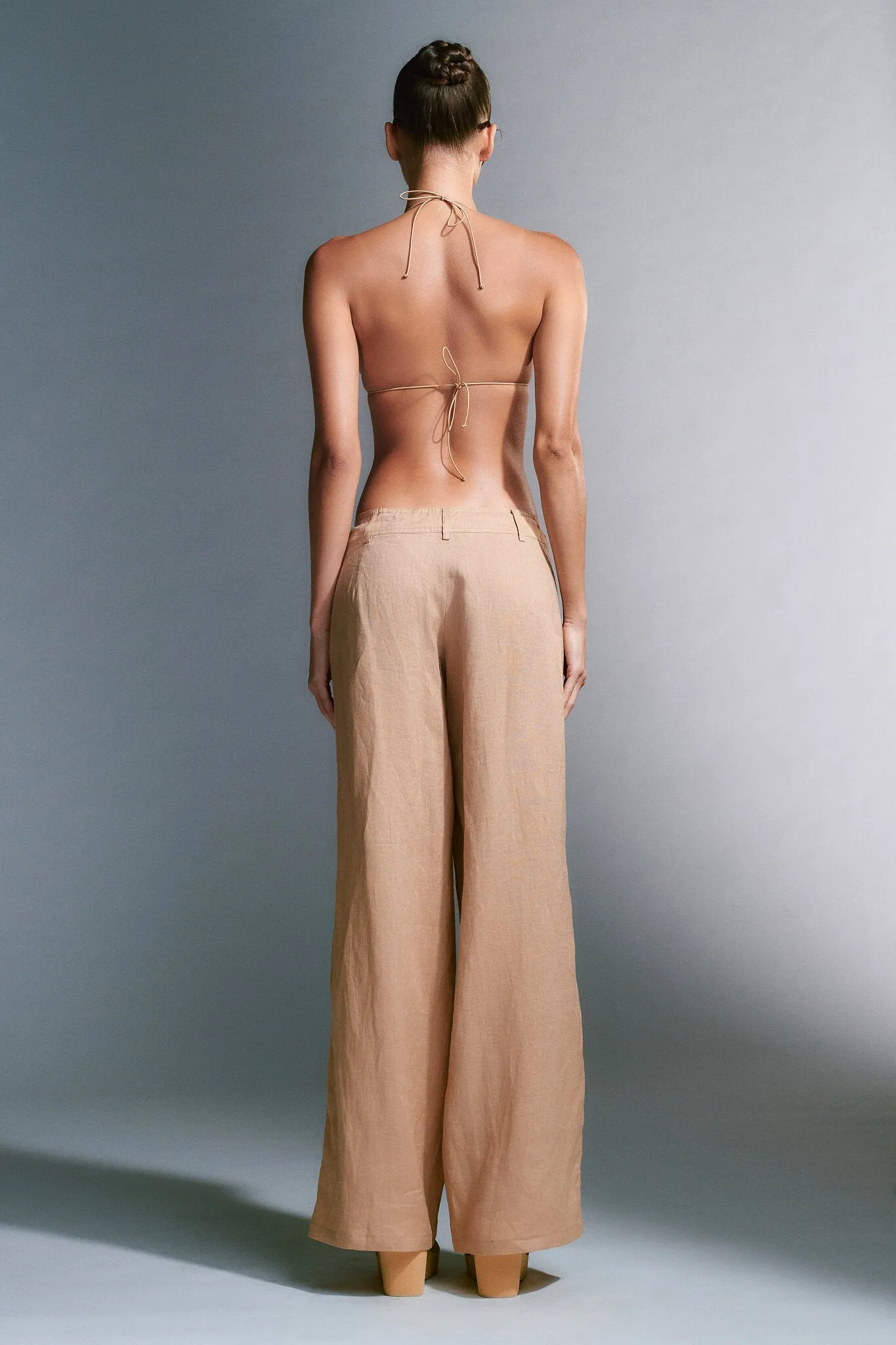 ROWANN PANT - BEIGE : TAN