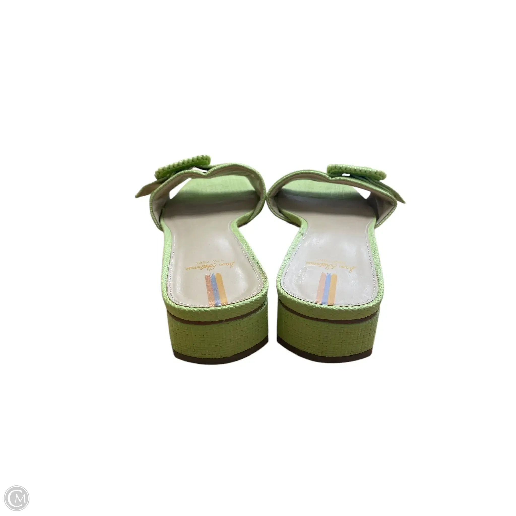 Sandals Flats By Sam Edelman In Green, Size: 8.5