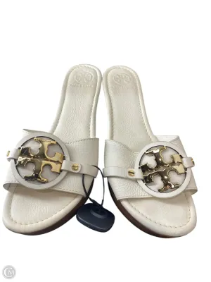 Shoes Designer By Tory Burch In Cream, Size: 9.5