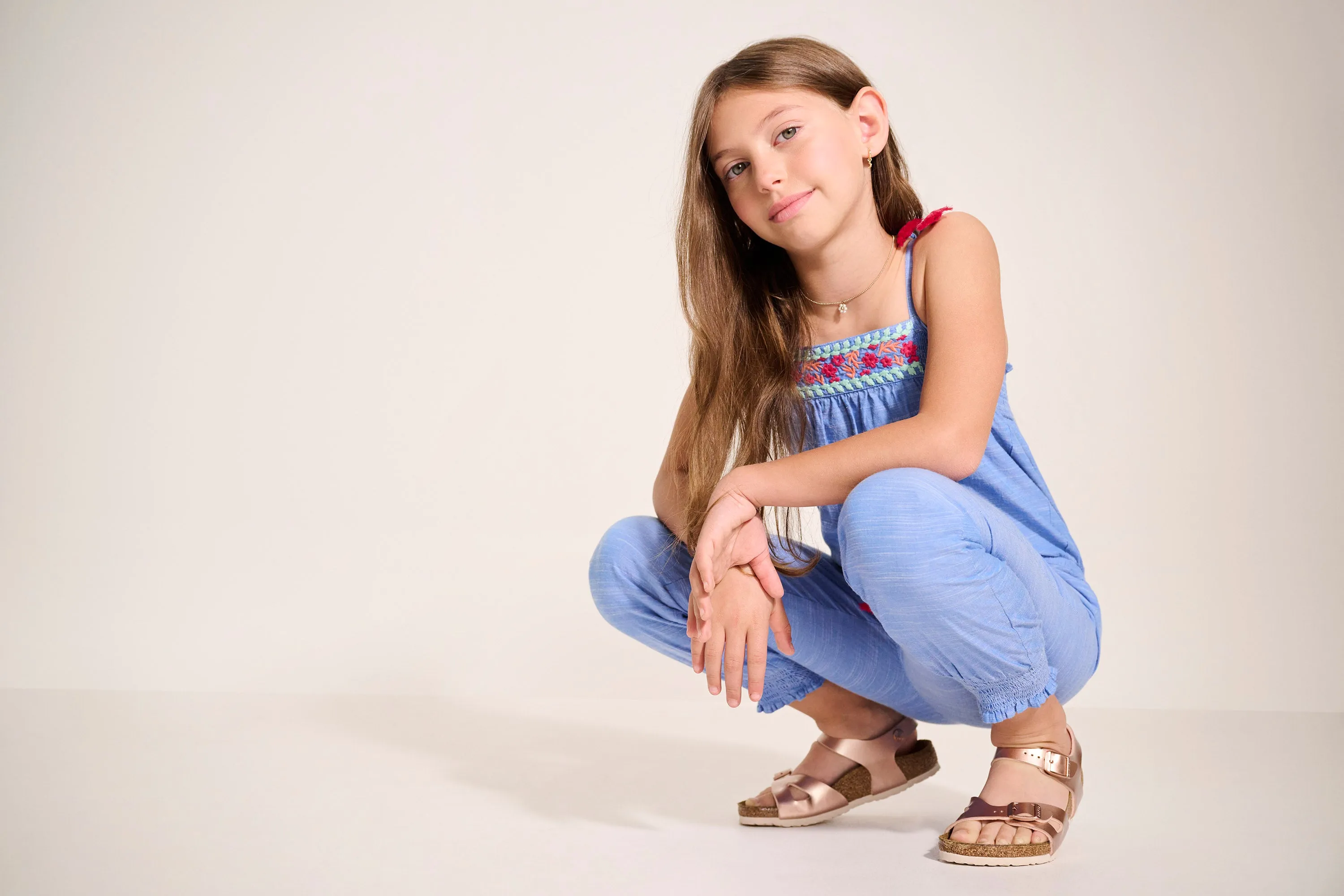 Smocked Jumpsuit