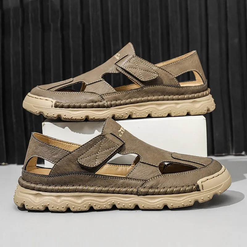 Soft Bottom Sandals Outdoor Sports Two-way Wear Men's Breathable Shoes