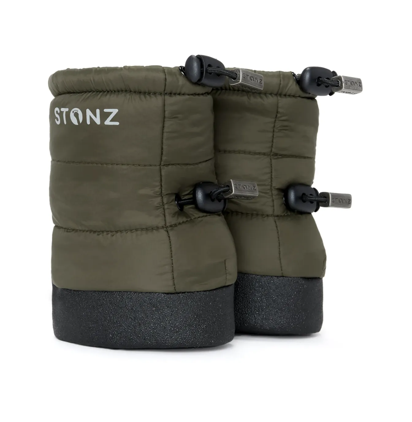 Stonz- Baby Puffy Booties - Pine - Small