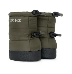 Stonz- Baby Puffy Booties - Pine - Small