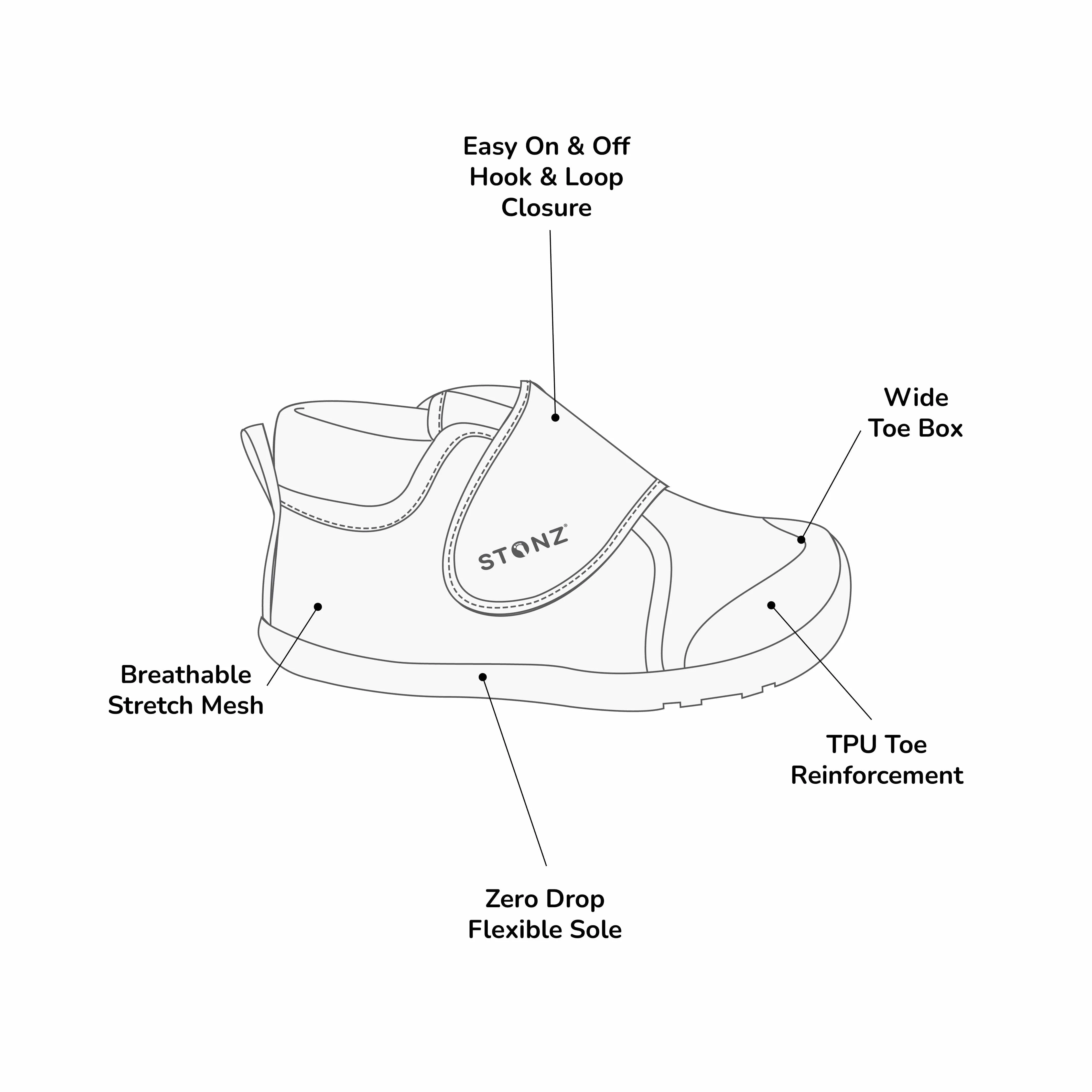 Stonz Cruiser Original Baby Shoe - Cypress