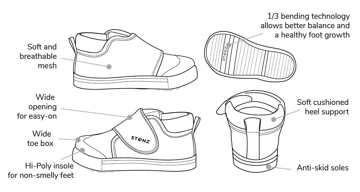 Stonz Cruiser Toddler Shoes -Camel