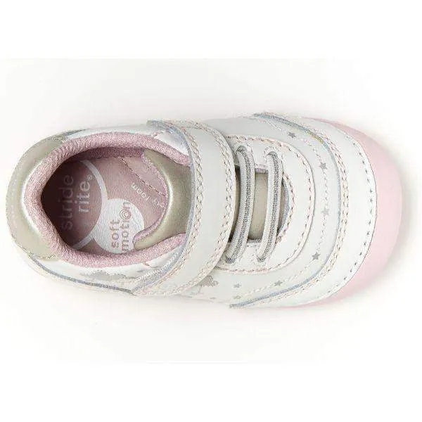 Stride Rite Girls Adalyn Sneaker Baby Toddler Leather First Walker Shoes