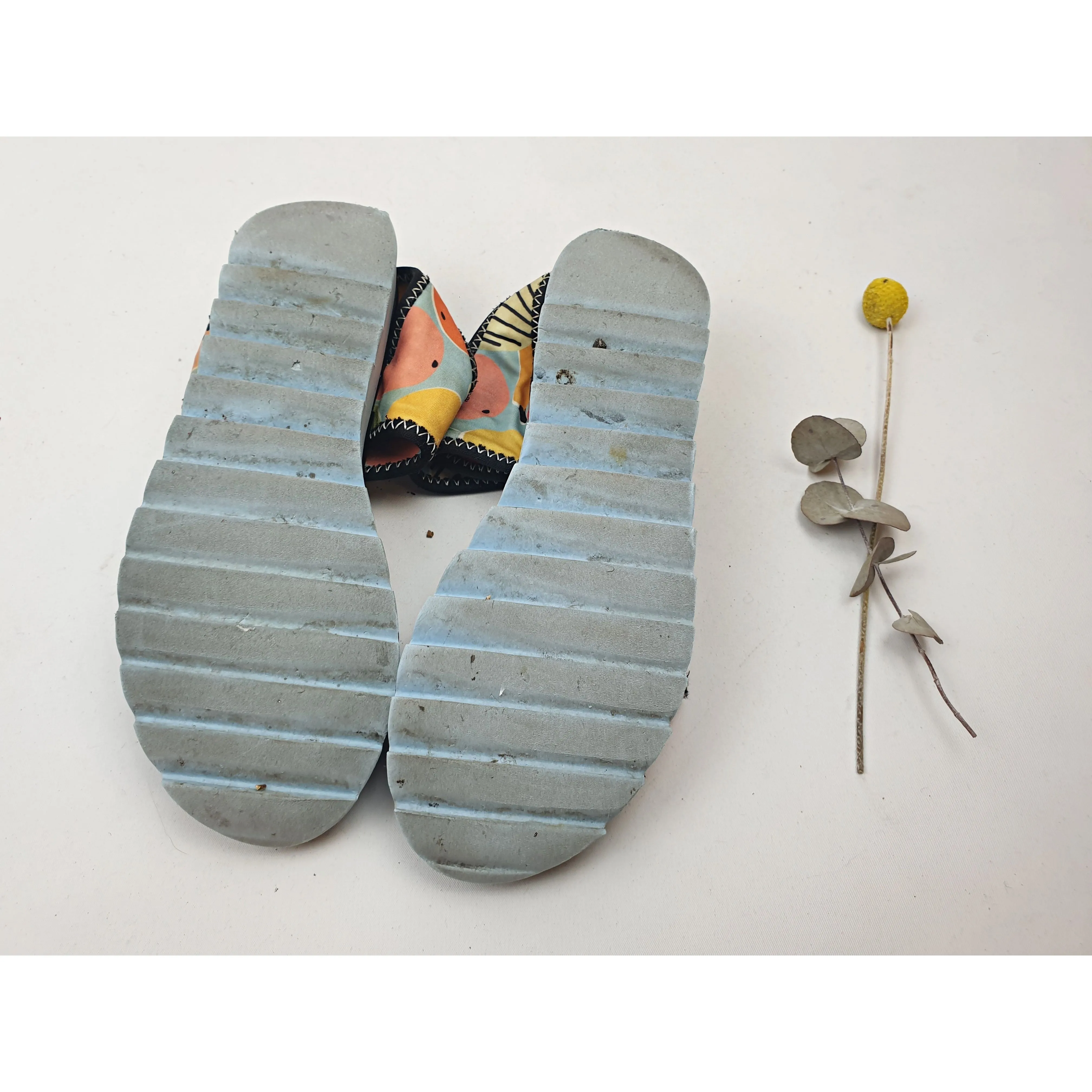 Twoobs x Gorman fabulous fruit print non-leather velcro strap shoes size 36