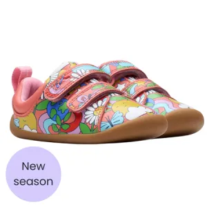 UK 3 Roamer Magic Pink Print Pre Walkers