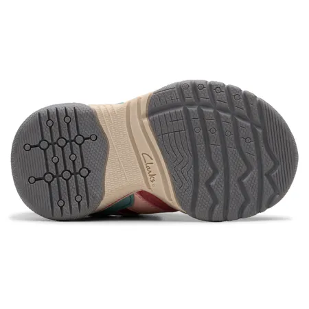UK 5 Pink Combo Feather Pace Trainers