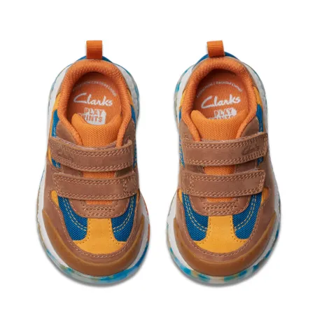 UK 5.5 Brown Stegosaurus Trainer
