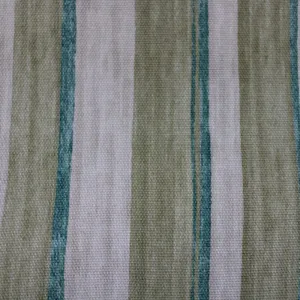 Upholstery Ostia Col.3 Green Stripe Ore01 140cm